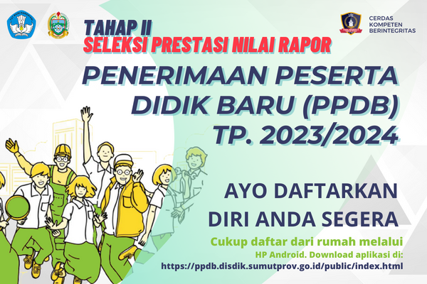 SMK N 2 Tebing TinggiPPDB Tahap II - Jalur Prestasi Nilai Rapor